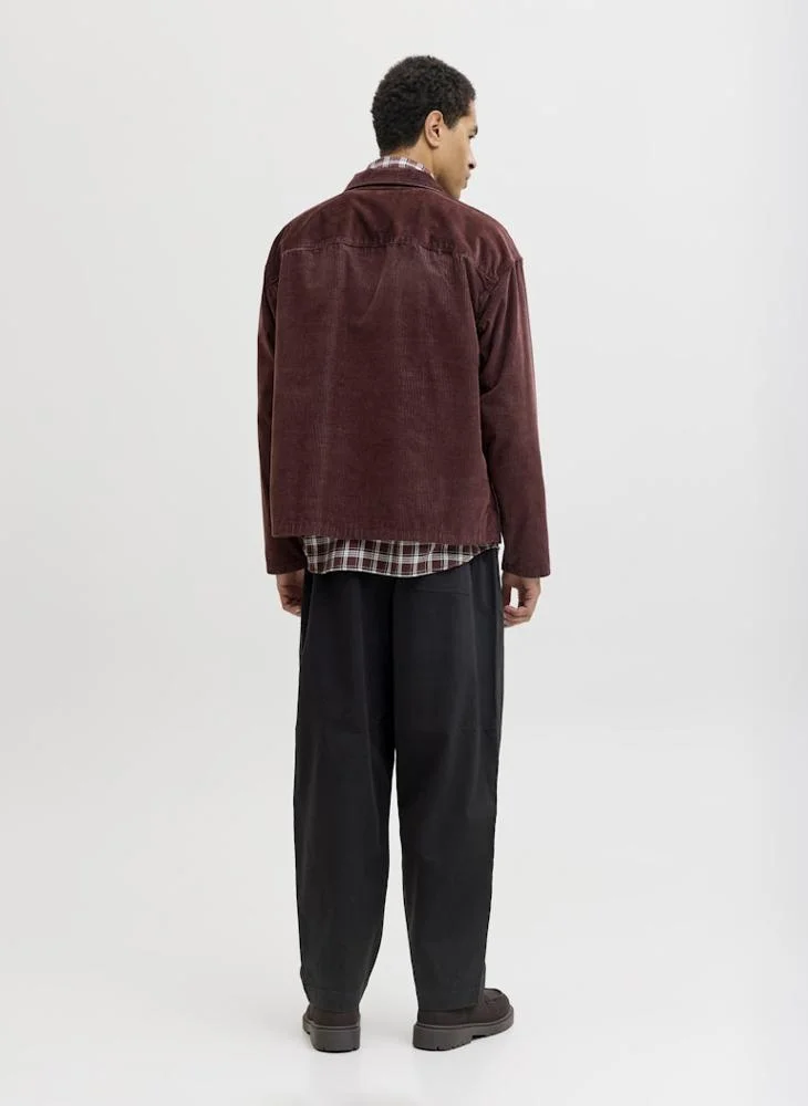 JACK & JONES Casual Drawstring Open Hem Sweatpants